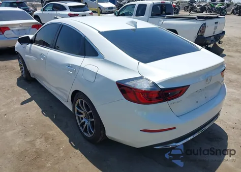 2020 Honda Insight Touring from USA, damaged, VIN 19XZE4F90LE013347
